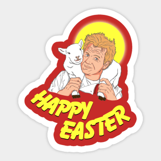 Happy Easter! Gordon Ramsey Sticker